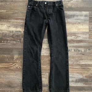 Levi’s 517 Black Flare Denim